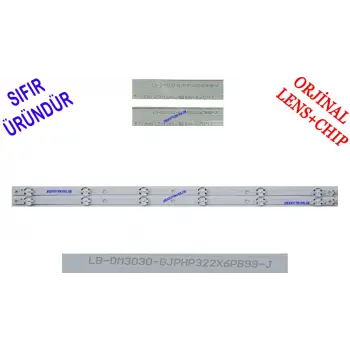 PHILIPS, 32PFS6805/62, 12, 32PHS6605/12, 32PFS6855/12, LED BAR, BACKLGHT, PANEL LEDLERİ, LB-DM3030-GJPHP322X6PB99-J, TPT320B5-FHBF40.K,