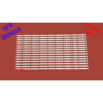 PHILIPS, 65PUS8204/12, 65PUS8204/60, LED BAR, BACKLIGHT, PANEL LEDLERİ, LB6507P V0_00, BACKLIGHT