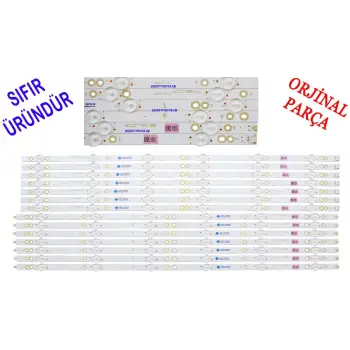 PHLIPS 65PUS6412/12 LED BACKLIGHT , 65PUS6523, 65PUS6162/12, 65PUS6262, 65PUS6703, 65PUS6753, LED BAR, LB65047 V1_03, LB65047 V1_03, TPT650UA-QVN06 ORJİNAL LED BAR