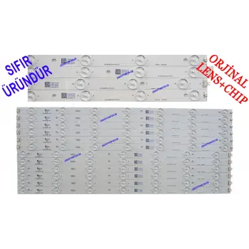 SABA, 55CHN6464, LED BAR, BACKLIGHT, PANEL LEDLERİ, RF-AD550E32-0701R-02 A1, RF-AD550E32-0701L-02 A1, LED BAR