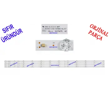 SABA, SB55F350, LED BAR, BACKLIGHT, PANEL LEDLERİ, JL.D550C1330-006BS-M_V01, LED BAR, BACKLIGHT, LE-55S1, CX550DLEDM, CX55D12-ZC62AG-04D