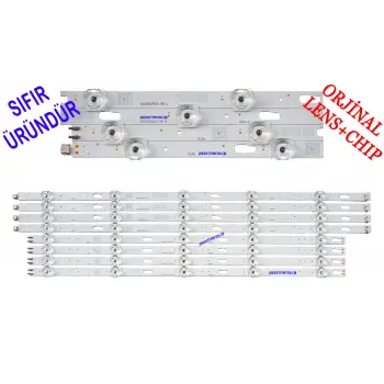 SAMSUNG UE55TU7000U, UE55TU8000U, LED BAR, PANEL LEDLERİ, BN96-50316A, BN96-50315A