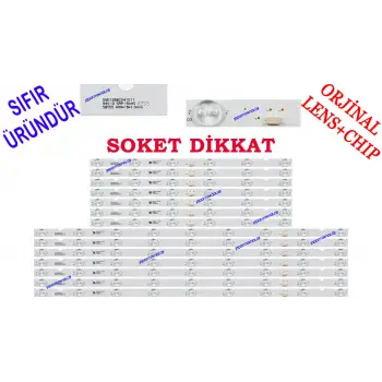 SONY, KD-55XE9005, KD-55X9000E, XBR-55X900E, LED BAR, BACKLIGHT, PANEL LEDLERİ, SBT55, A2187580A, YD7S550DND01B, 55039D715SN0L, 55039D715SN0R