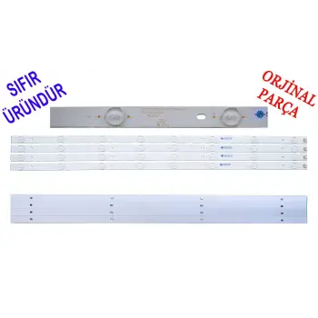 TELEFOX 39TD3900 LED BAR, AWOX 39 HD P40100 LED BAR, AWOX P40200 PLUS LED BAR  PANEL LEDLERİ, OY39D08-ZC21FG-02 LED BAR BACKLIGHT 756MM 75.6CM 8LEDLİ