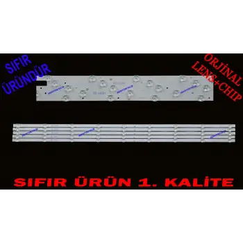 TELENOVA, 55S8001, 55NSK9001, LED BAR, BACKLIGHT, SJ.YM.D5500901-3030CS-M, MS-HK-T550-P9-G-3030-2.1 SJ.YM.D5500901-3030CS-M 1.14.MD550102 9 LEDLİ 107 CM