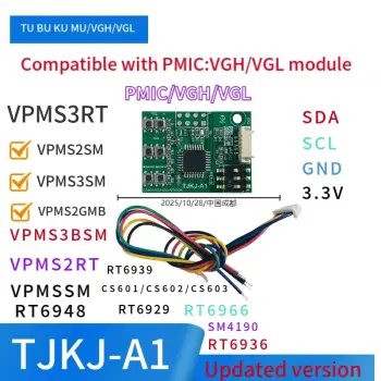TJKJ-A1 VGH VGL C602, BOARD, SAMSUNG, VGH, VGL, TCON BOARD AYARLAMA ADJUST