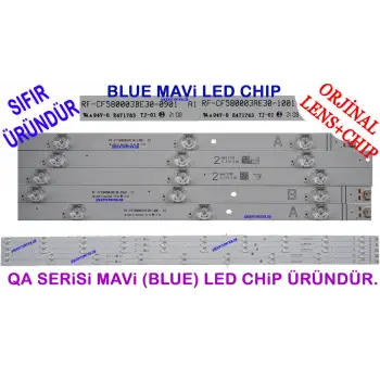 TOSHIBA, 58QA4263DT, LED BAR, BACKLIGHT, RF-CF580003AE30-1001 , RF-CF580003BE30-0901