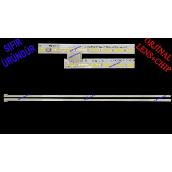 VESTEL, 43FD7500, TECHWOOD 43TWS217, LED BAR, JL.E430W2716-078AL-R7N-M-HF JL.E430W2716-078AR-R7N-M-HF, BACKLIGHT, PANEL LEDLERİ