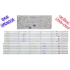 PHLIPS 65PUS6412/12 LED BACKLIGHT , 65PUS6523, 65PUS6162/12, 65PUS6262, 65PUS6703, 65PUS6753, LED BAR, LB65047 V1_03, LB65047 V1_03, TPT650UA-QVN06 ORJİNAL LED BAR
