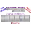 DIJITSU, 55DS7700, LED BAR BACKLIGHT, 6 LEDLİ, 3VOLT, K550WDC1 A2, 4708-K550WD-A2113N01, K550WDC1 A1, 4708-K55WDC-A1113N01, PANEL LEDLERİ