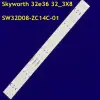 NEXT, YE-32E36S, LED BAR, 7765-632000-,  SW32D08-ZC14C-01, 303SW320031, 8LEDLİ, SKYWORTH 32_3X8