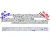 PHILIPS, 50PUS7906, LED BAR, BACKLIGHT, 50PUS7906/12, 50PUS7906/60, PANEL LEDLERİ,  LB5010F V0_01, TPT500WR-U3T03.DJ 50PUS7906/12, 50PUS7956/60, 210BZ09D0B336BL0CL