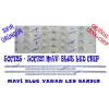 TCL, 50C725, 50C721, LED BAR, BACKLIGHT, MAVİ(BLUE) LED, 50C725 A 2X20 1102, 50C725 B 2X10 1102, LVU500NDEL HS9W15 V1 , LVU500NDELHS9W15V1