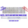 TCL, 55C725, 55C721, 55C728, LED BAR, BACKLIGHT, PANEL LEDLERİ, 55C725 A 2X24 1026, 55C725 B 2X12 1014, LVU550NDEL, CS9W66 V2, ST5461D12-6
