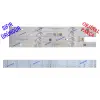 VESTEL, 43UA9600, 43U9700, LED BAR, BACKLIGHT, TOSHIBA, 43UL4C63D, 43UA4D63DT, LED BAR, RF-CF430012BE30-0801, RF-CF430012AE30-0801, 30106500, 30106501, 30106499 , 30106497