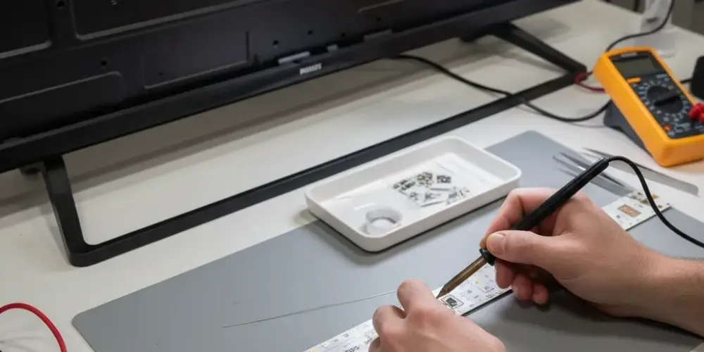 Philips Ambilight TVlerde Ekran Kararması: LED Bar Değişimi Rehberi