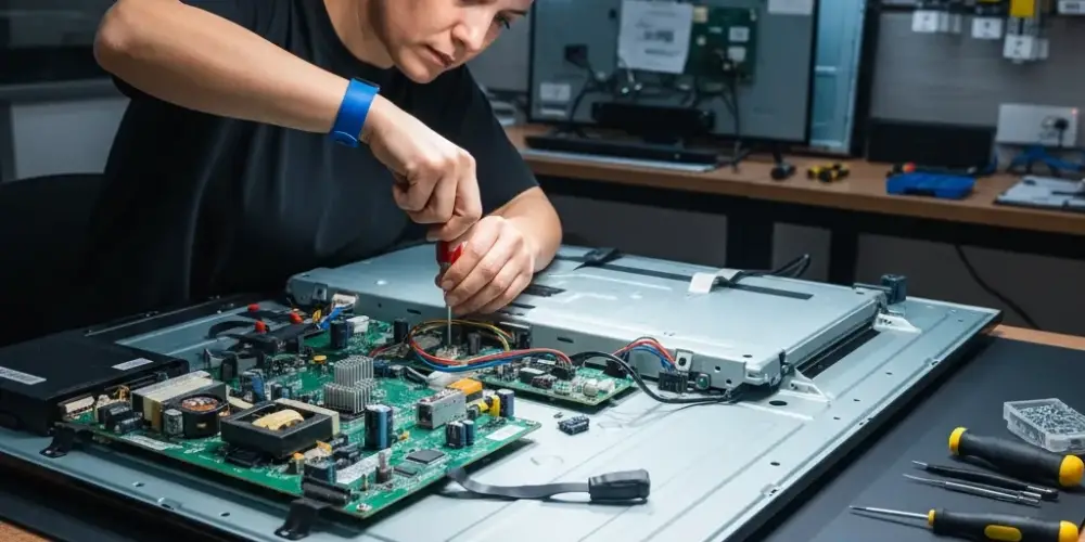 Sunny, hi-level, senao  ve Axen TVlerde Ekran Kararması ve LED Bar Tamiri