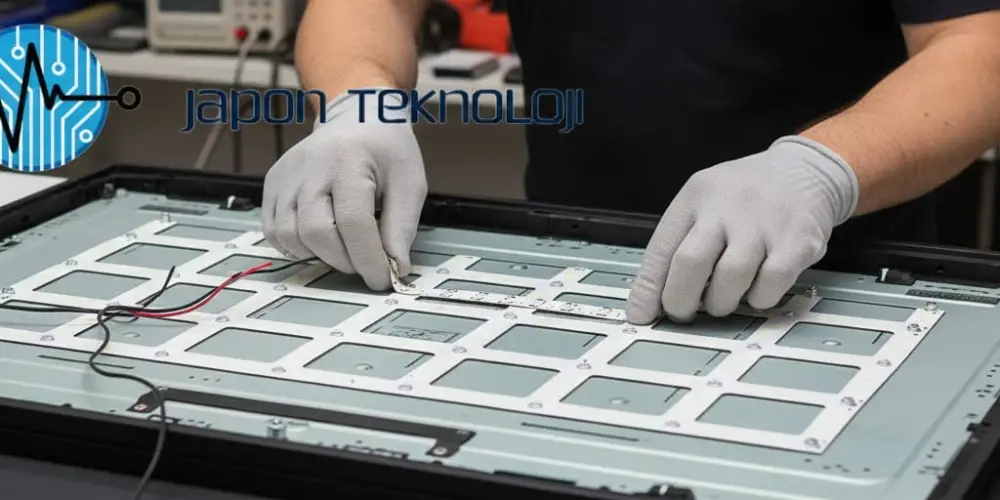 LED TV TELEVİZYONUMUN LEDLERİ BOZULDU , DEĞİŞTİRMEK ZOR MU?