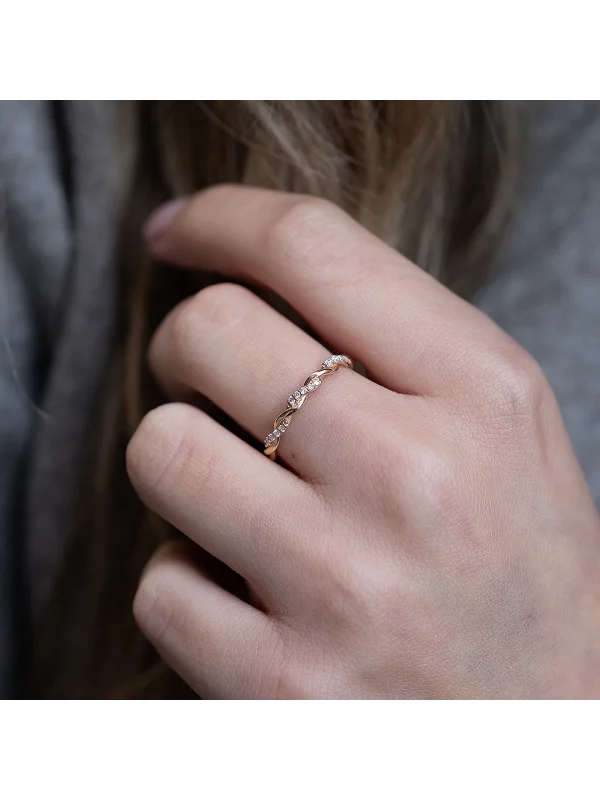 0,09 CT E-F / SI Pırlanta Tasarım Yüzük