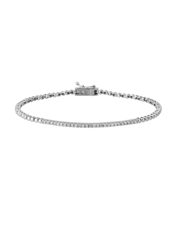 0.24 Ct F SI 4.48 gr 14 K JWD Pırlanta Bileklik