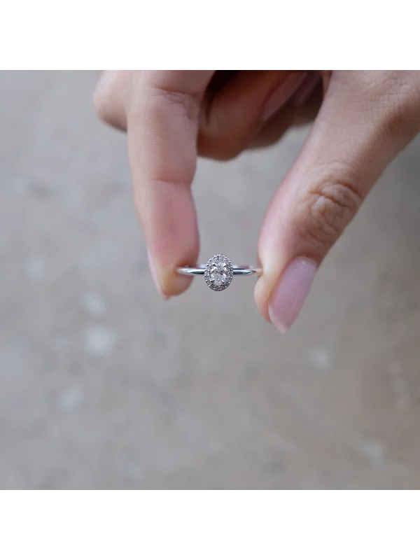 0,30 CT E-F / VS-SI Pırlanta Tektaş Yüzük