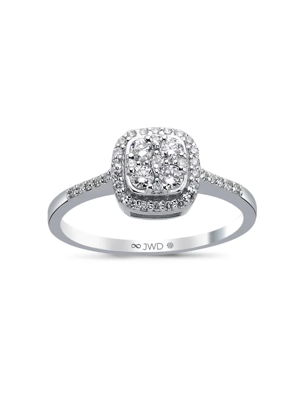 0.33 Ct F SI 2.17 gr 14 K JWD Pırlanta Tasarım Yüzük