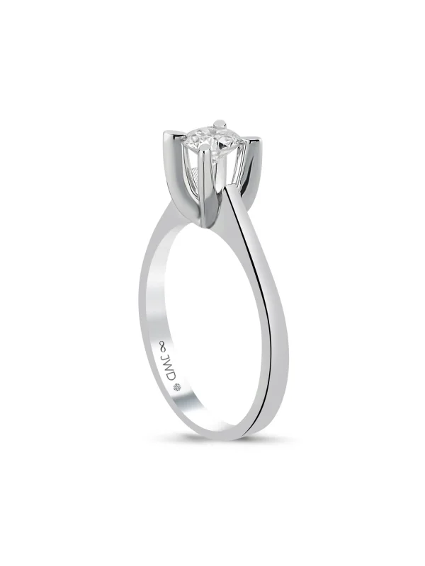 0.46 Ct F SI 2.94 gr 14 K JWD Pırlanta Tek Taş Yüzük