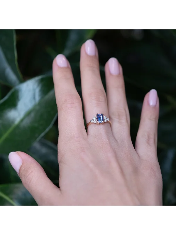 1,35CT JWD PIRLANTA TANZANİT YÜZÜK