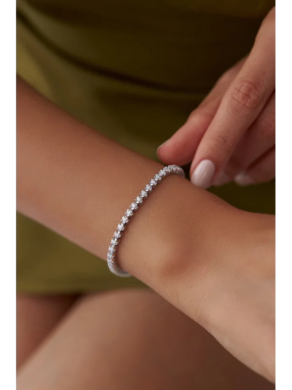 1,50 Ct F SI Pırlanta Bileklik