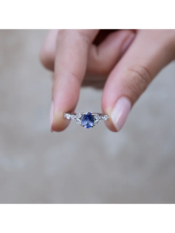 1,76CT JWD PIRLANTA TANZANİT YÜZÜK