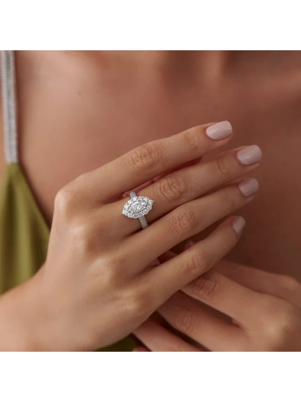 2.00 Ct F SI Pırlanta Tasarım Yüzük