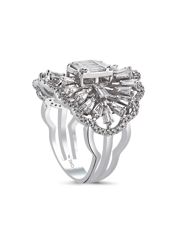 2.02 Ct F SI Pırlanta Tasarım Yüzük