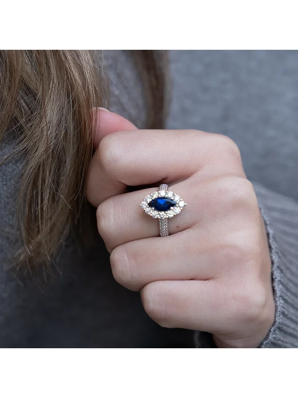 2,30 CT F-G / VS-SI Pırlanta Renkli Taş Yüzük