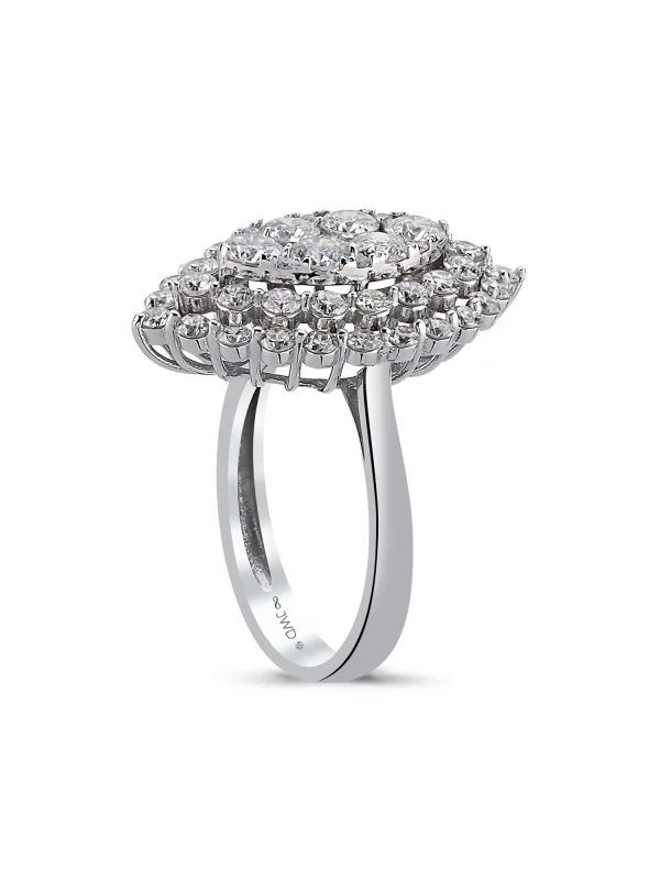 2.44 Ct F SI Pırlanta Tasarım Yüzük