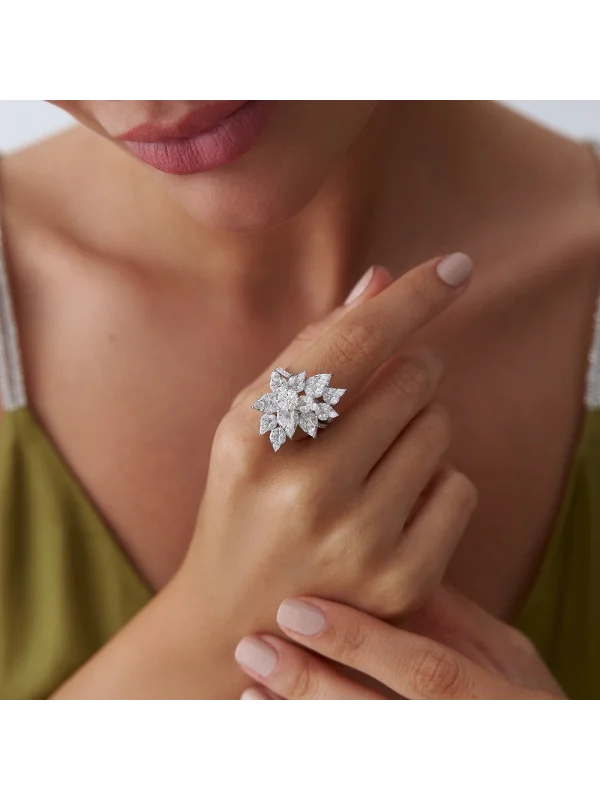 3.23 Ct F SI Pırlanta Tasarım Yüzük