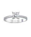 0.81 Ct F SI 3.55 gr 14 K JWD Pırlanta Tek Taş Yüzük