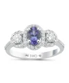 1,11CT JWD PIRLANTA TANZANİT YÜZÜK