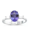 1,78CT JWD PIRLANTA TANZANİT YÜZÜK