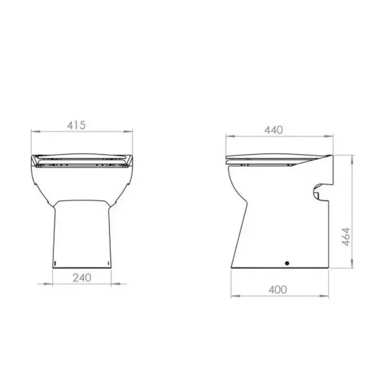 Sanimarin 43 Comfort Elektrikli Marin Tuvalet 12V