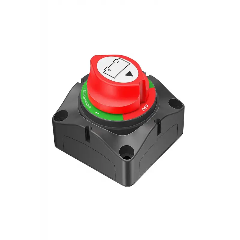 Akü Şalter On-off 300 Amp 1+2 Çift Akü Bağlanır