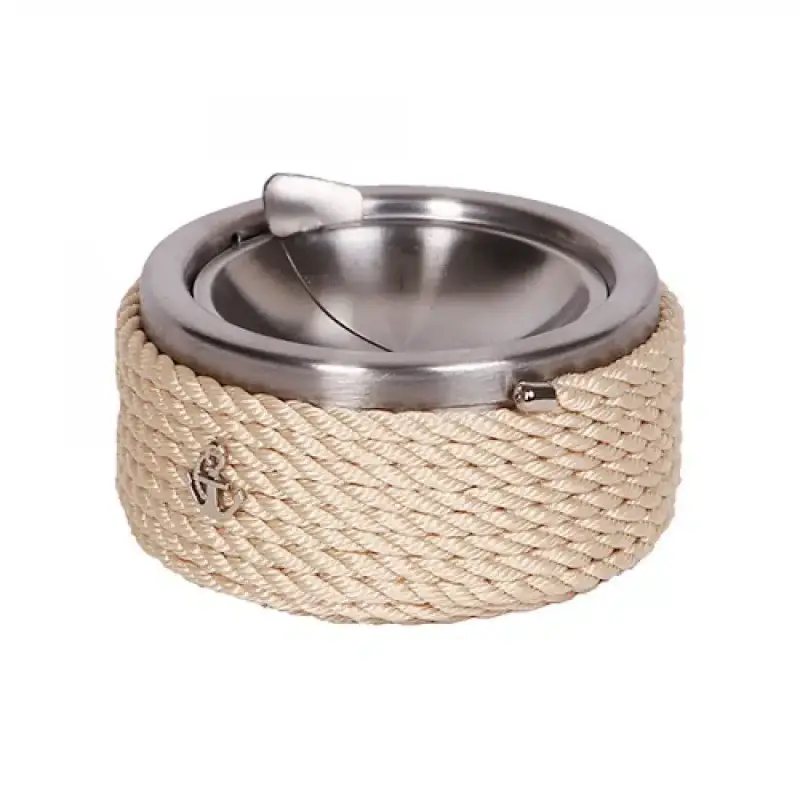 CaptainRA Krom Kapaklı Küllük Bej