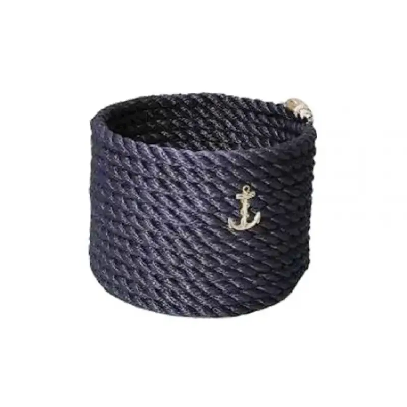 CaptainRA Mini Havlu Sepeti (Yuvarlak) Lacivert