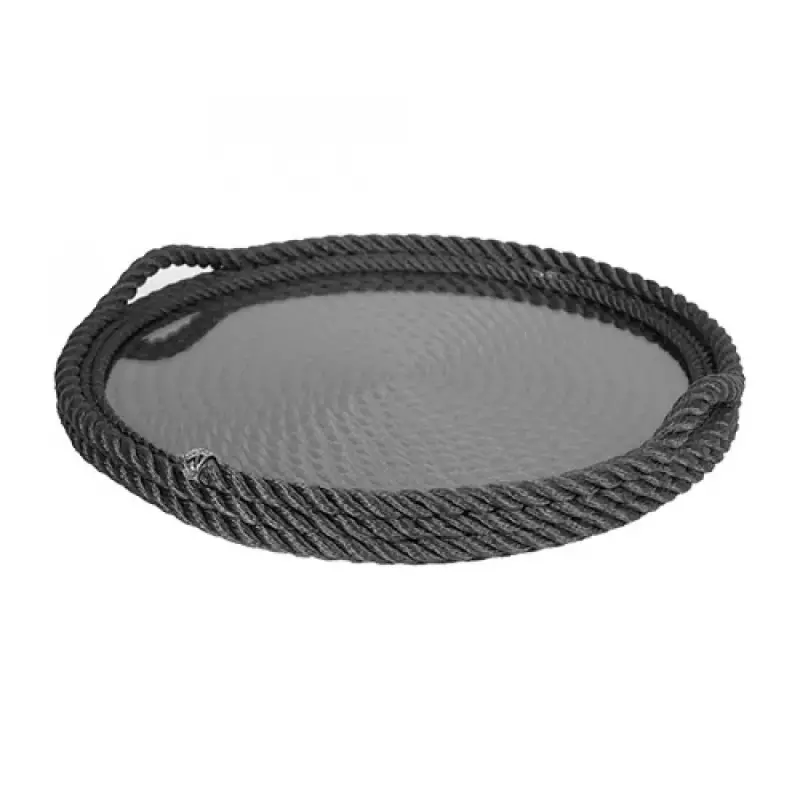 CaptainRA Sade Tepsi 45 cm Siyah