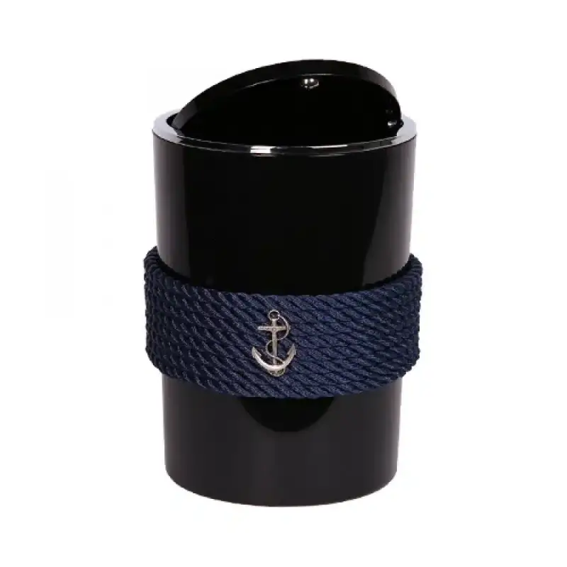 CaptainRA Siyah Çöp Kovası Lacivert