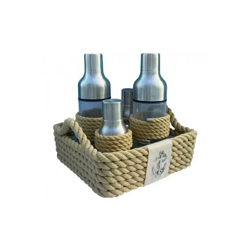 CaptainRA Yağ Sirke Tuz Karabiberlik Lacivert