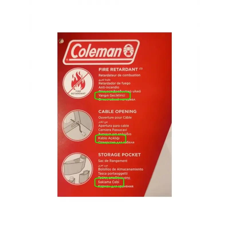 Coleman Darkroom Skydome 6 Kişilik Çadır