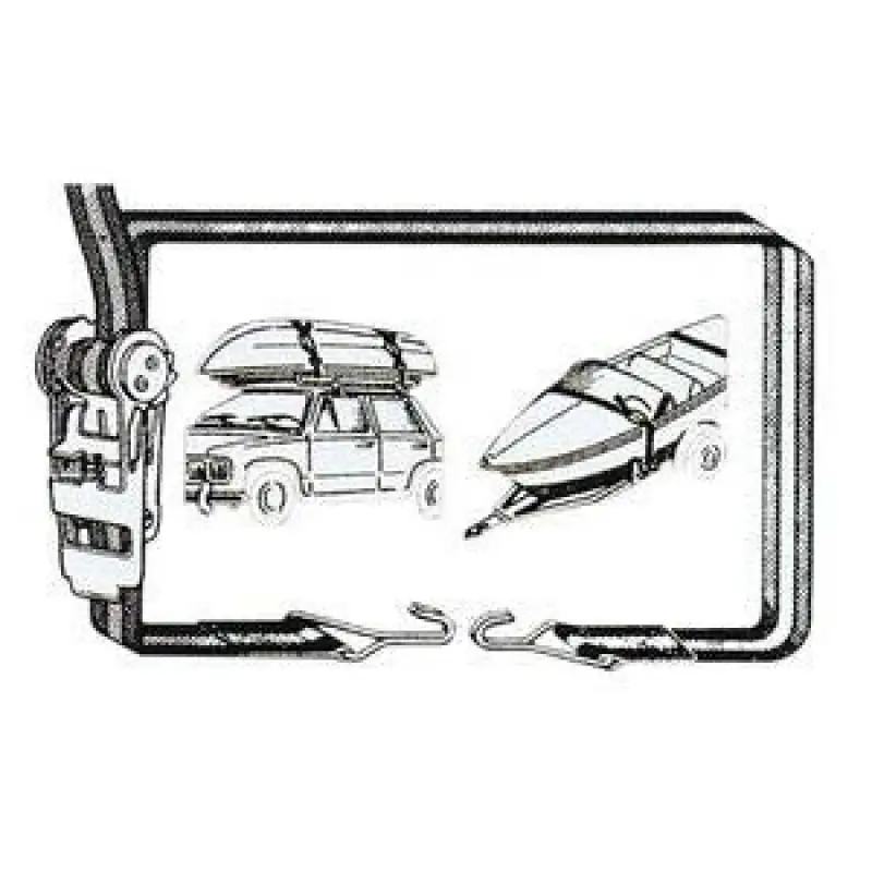 Kayışlı Gergi, Galvanizli Çelik, 6 Metre