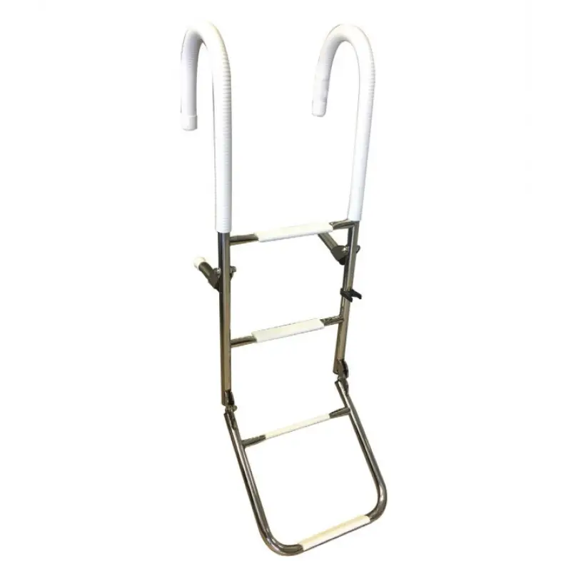 Krom Merdiven Katlanır 4 Basamaklı 35x120cm