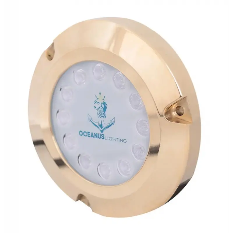 Oceanus OCL-1245 Bronz Su Altı Aydınlatma Lambası (Mavi Işık)