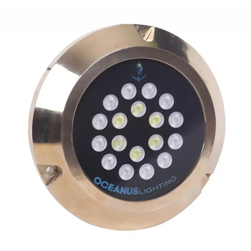 Oceanus OCL-1860 Bronz Su Altı Aydınlatma Lambası (Mavi-Beyaz Işık)